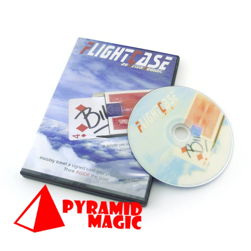 Чехол для полета чехол DVD и Gimmick от Peter Eggink/крупным планом уличная карта волшебный