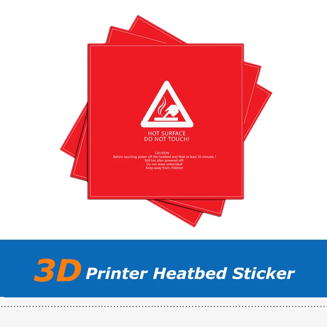 Special Offers 5pcs/lot 220*220mm Red Hotbed Paper Sticker Sheet For Wanhao Anet A8 A6 Ender-3 3D Printer Sticker Build Sheet Plate Special Offers 5pcs/lot 220*220mm Red Hotbed Paper Sticker Sheet For Wanhao Anet A8 A6 Ender-3 3D Printer Sticker Build Sheet Plate