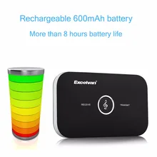 Excelvan RT-B6 адаптер HIFI беспроводной аудио bluetooth передатчик приемник с 3,5 мм аудио вход и выход для ТВ MP3 ПК
