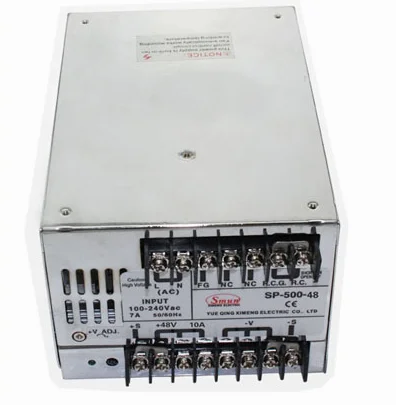 

SP500W 48V 10A with PFC Single Output Switching power supply for LED Strip light AC to DC