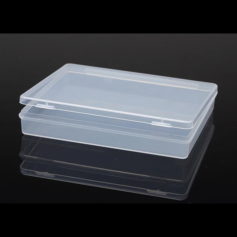 flat plastic box