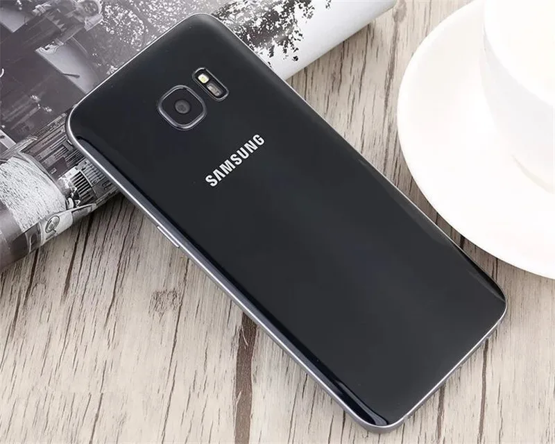 Разблокирована оригинальный samsung Galaxy S7 край G935F/G935V 4 Гб Оперативная память 32 ГБ Встроенная память 4 ядра 5,5 дюйма WI-FI gps 12MP 4G LTE мобильный