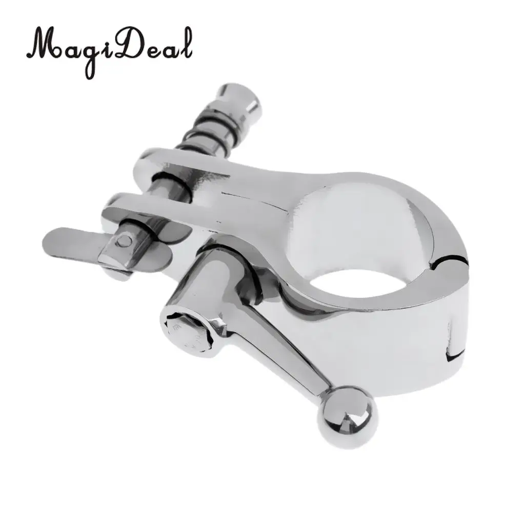 MagiDeal Heavy Duty Stainless Steel 316 Grade 22mm Marine Boat Fitting Hose Pipe Clip Tube Clamp Fastener&Handle Replacement Kit