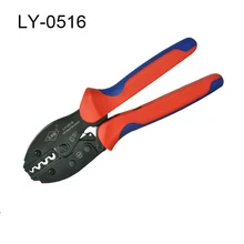 0.5-16mm2 non-insuated terminal crimping tool Copper/alumium cable lug connector crimp tool LY-0516 ratchet crimping tool