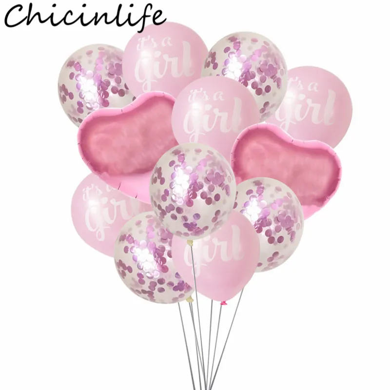 

Chicinlife 1Set It'S A Boy/Girl 10inch Latex Balloon Birthday Party Newborn Baby Shower 1st Birthday Balloon Gender Reveal Decor