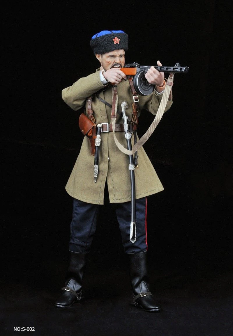 Экшн фигурка в масштабе 1:6 масштаб 1/6 Советская казачья кавалерия времен Второй