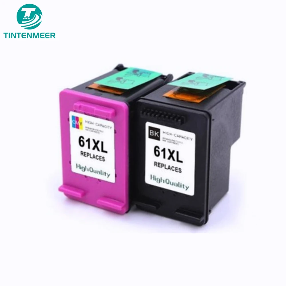 Tintemeer cartucho de tinta para impresora, 61 xl, compatible con hp  deskjet 2510, 2512, 2514, 2540, 2541, 2542, 2543, 2544, 3000, 3000, J310c,  3050|Cartuchos de tinta| - AliExpress
