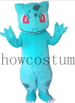 

Halloween BULBASAUR Pokemon Center pikachu Mascot Costume Adult Fancy Dress