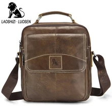 Retro Casual Bag Genuine Leather Men Brand Design Crossbody Shoulder Bags Business Bags Male Casual Top Handle Messenger Bags Retro Casual Bag Genuine Leather Men Brand Design Crossbody Shoulder Bags Business Bags Male Casual Top Handle Messenger Bags