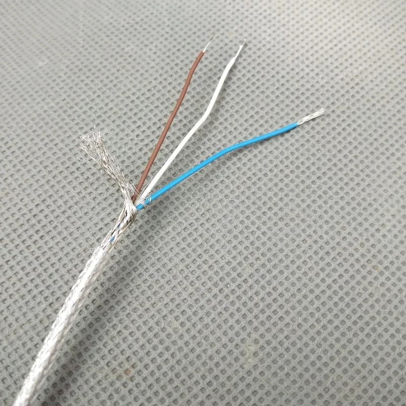 4 м/лот 24AWGx2C+ стальной трос или 26AWG* 3C ясно оплетка кабеля освещения лампы электрические провода Подвеска освещения кабель питания