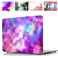 Жесткий Чехол для ноутбука Обложка+ клавиатура для ноутбука MacBook 13Air A1932 для MacBook Air 11 12 13 Pro 13 15 Сенсорная панель A1989/A1990/A1706