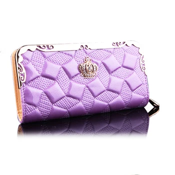 

XIYUAN Brand 2018 New Arrival Fashion Wallets Women Purses Crown Patent Leather Female Purse Lady Wallet For Best Gift To Friend
