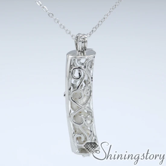 girls locket necklace pearl locket lava rock wholesale essential oil