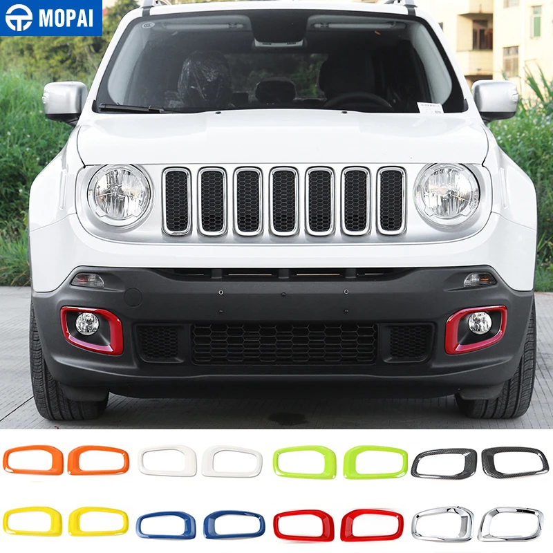 Rear Trunk Handle Sticker Blue Color For Jeep Renegade 2016 2017 Car Accessories