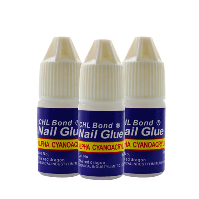 1000PCSWholesaleExcellent3gNailBondNailGlueFalseFrenchNail
