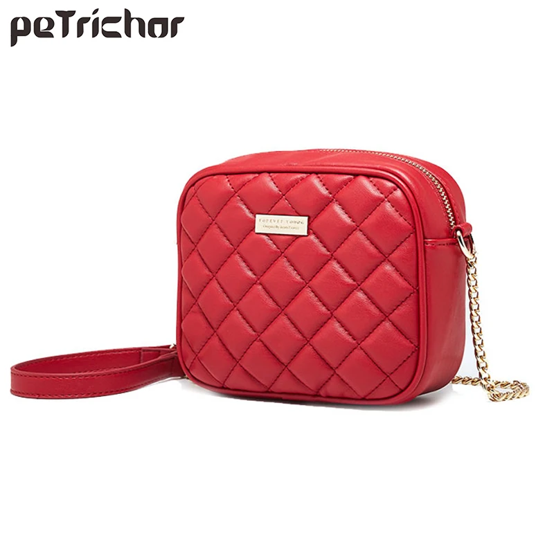 

Petrichor 2019 Hot Flap Ladies Luxury PU Shoulder Bag Fashion Women Crossbody Messenger Bags Chain Mini Handbag sac main femme