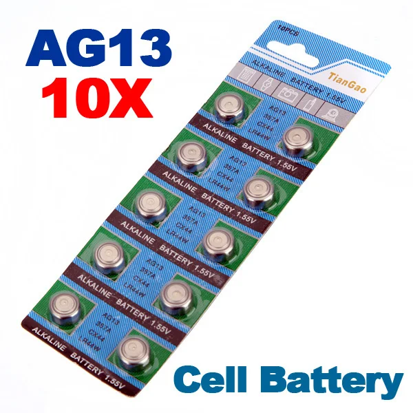 10pcs Ag13 Lr44 G13 A D303 L1154 L1154f Alkaline Button Cell Battery Button Cell Ag13 Batteries Alkaline Button Cell Batteriesbutton Cell Battery Holder Aliexpress