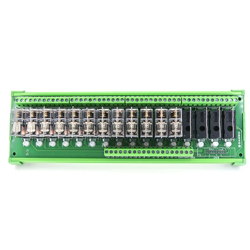 DC24V 16 каналов OMRON релейный модуль с plc разъемом Плата усилителя релейный модуль 16 дорога TNKG2R-1E-K1624