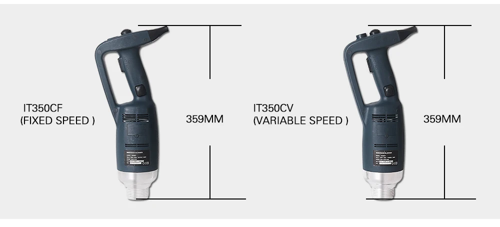 ITOP профессиональный блендер для смузи 350 Вт ручной Погружной блендер коммерческие кухонные миксеры кухонный комбайн 110 В/220 В