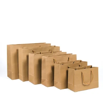 

Wholesale 1000pcs/lot Kraft paper bag garment bag custom gift bag custom shopping paper bags customized logo/clothes/jewelry/ADV