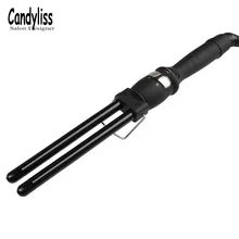 Цифровой контроль температуры, инструменты для укладки, керамические щипцы для завивки волос, щипцы для завивки волос, Плойка для завивки волос