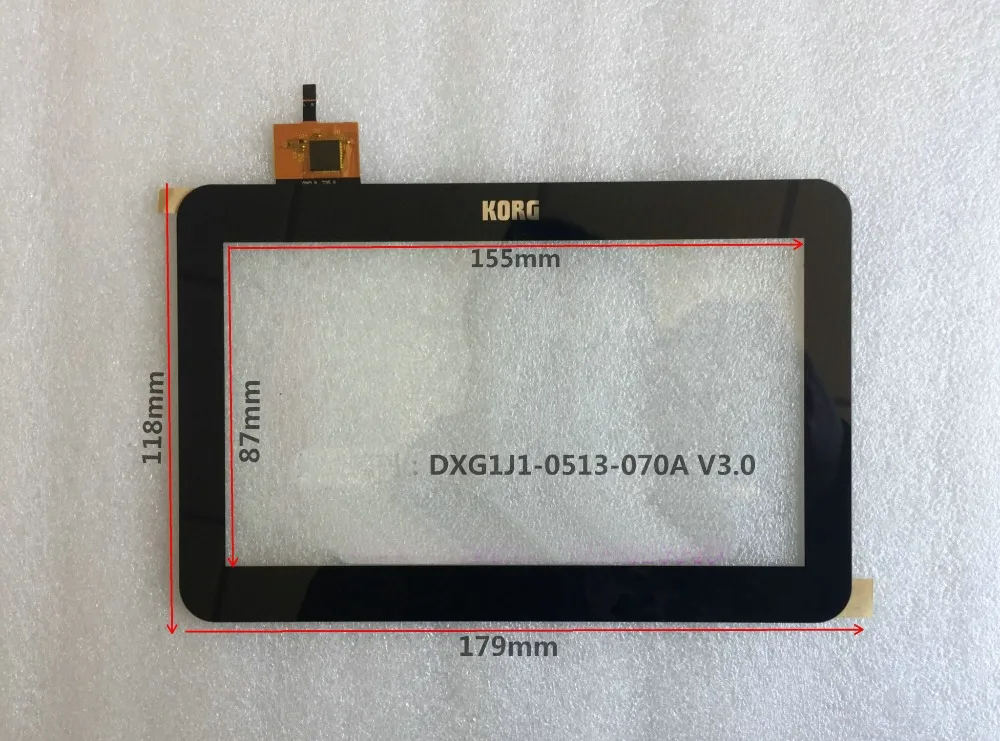

7'' new tablet pc for KORG Pa700 touch screen digitizer DXG1J1-0513-070A V3.0
