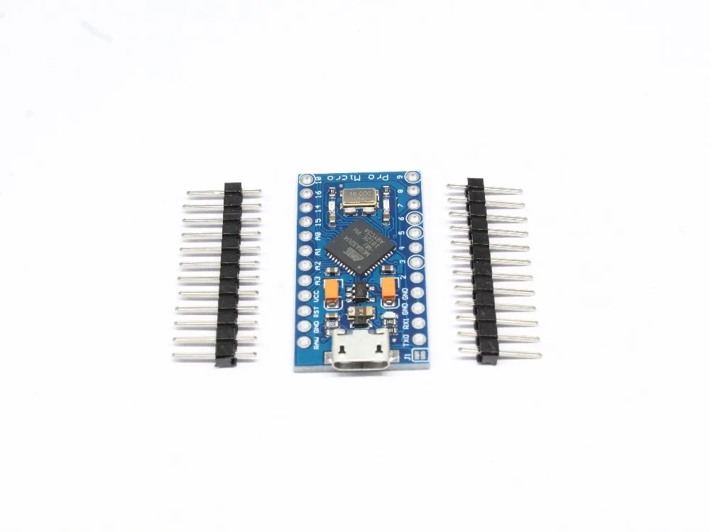 Pro Micro ATmega32U4 5 V 16 МГц заменить ATmega328 для Arduino Pro Mini с 2 Row штыревые для Leonardo Mini Usb Интерфейс