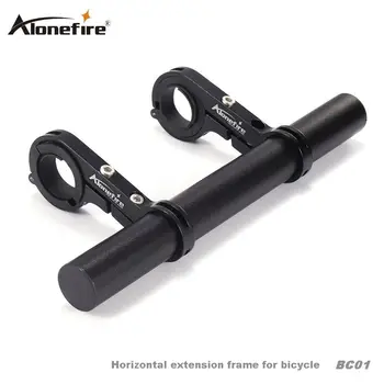 

AloneFrie BC01 Bike Handle Extender Multifunctional Aluminum alloy Light Holder Bicycle Extension Frame Cycling Light Clip Holde
