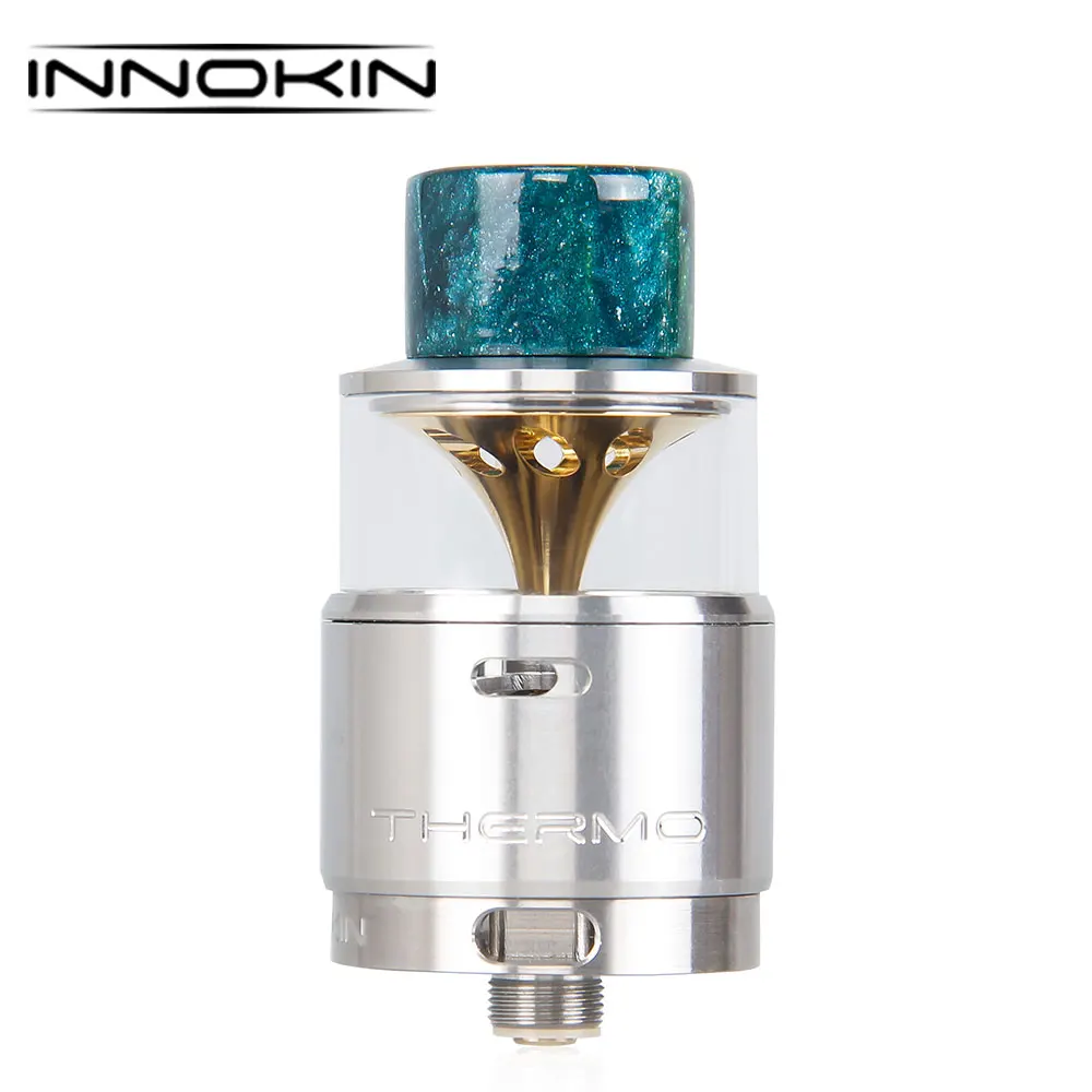 

Original Innokin Thermo RDA Tank Atomizer 25mm/27mm Diameter & Innovative WindStorm Cyclone Easy Coil-building Vs AMMIT RTA