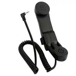 Новый 1 Pin 2,5 мм военные ручной Динамик Mic H250 плечо микрофон PTT для радио Walkie Talkie EM1000 MR356R T5100 t6320