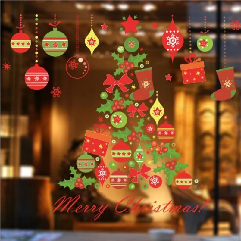 Buy DIY Merry Christmas Wall Stickers Decoration