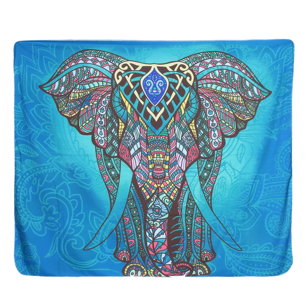 Elephant Tapestry Colored Printed Decorative Tapestry 2 Size wall hanging wall tapestry for wall