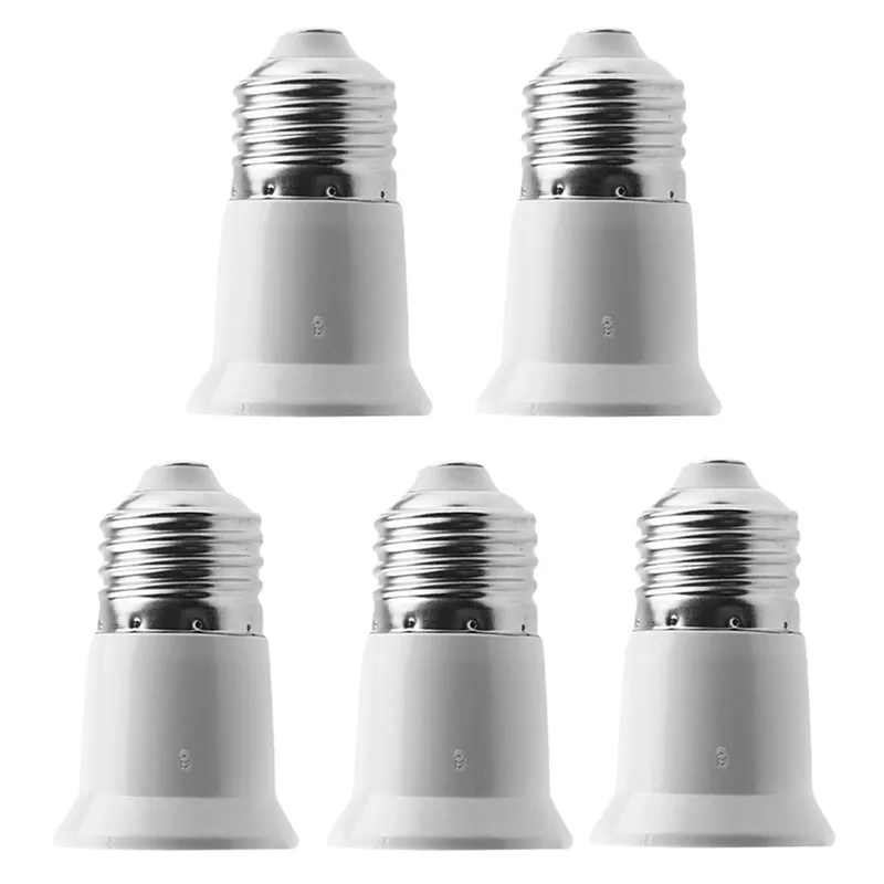 

1Pc E27 To E27 Lamp Holder Base LED Light Lamp Bulb Adapter Converter Socket Extender