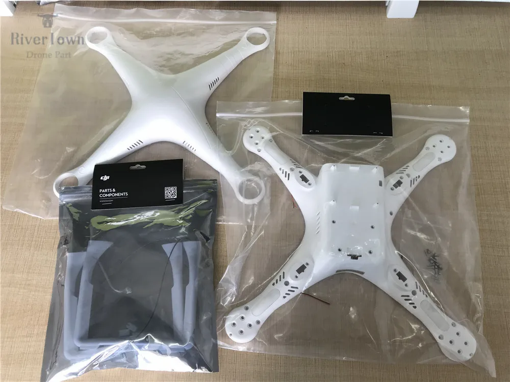 DJI Phantom 3 SE корпус Верхняя Нижняя оболочка шасси для Phontom Special Edition Запчасти для ремонта жилья