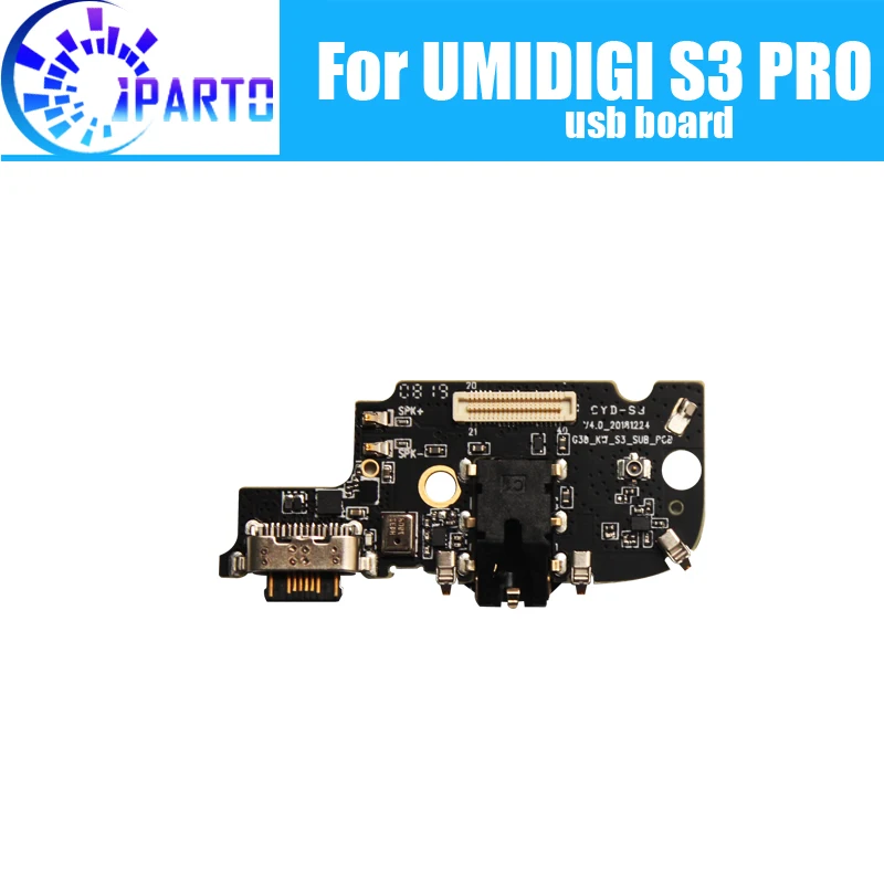 Usb плата UMIDIGI S3 PRO 100% оригинал новинка для usb разъема Замена платы аксессуары