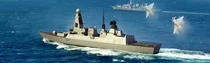 

Trumpeter rising 0 04550 the royal navy type 45 destroyers