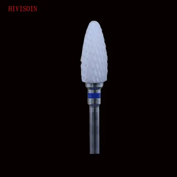 

1 Pcs/Lot White Zirconia Ceramic Dental Lab Burs - Bullet Shape -Left Hand XC (5501.060)