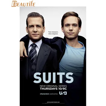 

New Arrival suits Poster Cloth Silk Poster Home Decoration Wall Art Fabric Poster Print 30x45cm, 40X60cm.50X75cm,60X90cm