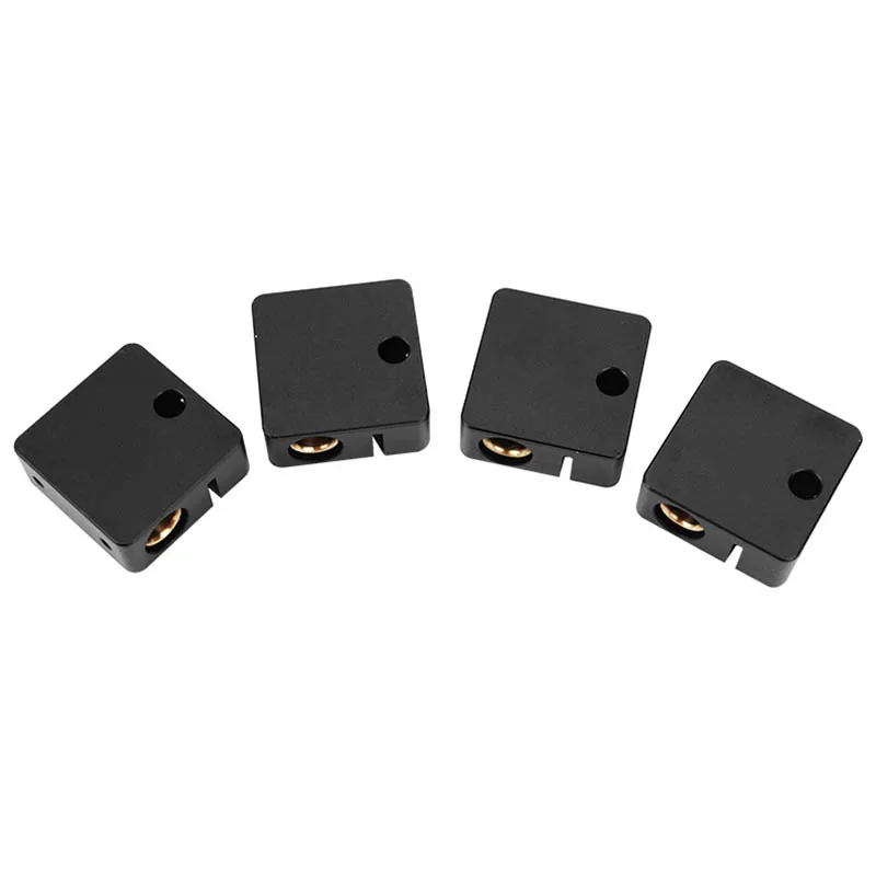 

4pcs Updated 2 Aluminum Alloy Slider Cross Block+Belt Buckle for Ultimaker 3D Printer SD998