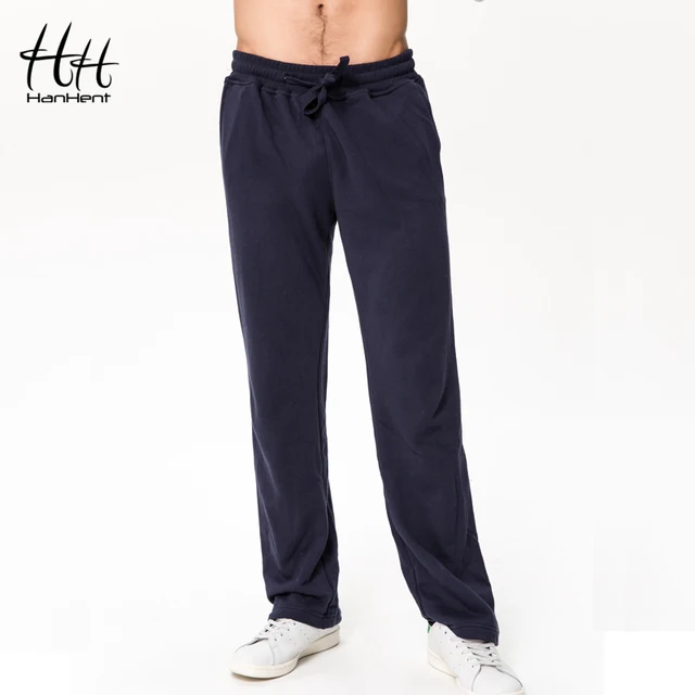 HanHent nueva casuales clásicos hombres pantalones de Sweatpants Hombre lana Streetwear pantalones delgados moda gruesos Fitness SSqrTw