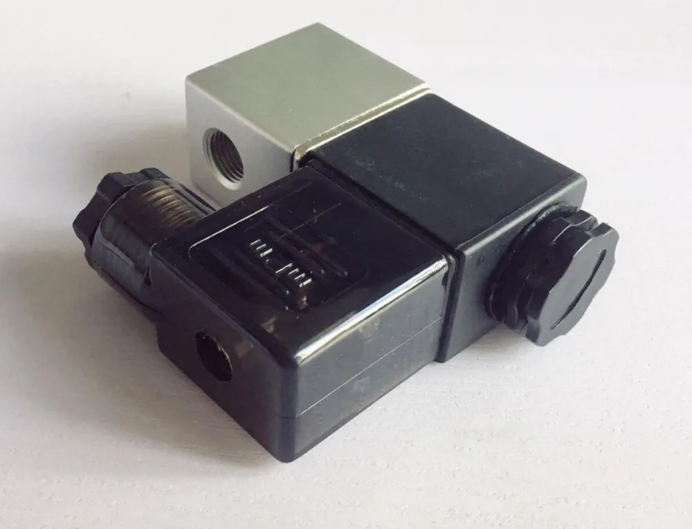 2V025 06 12 В/24 постоянного тока 110 В/220 В переменного 2 порта 2Pos 1/8 &quotBSP нормально