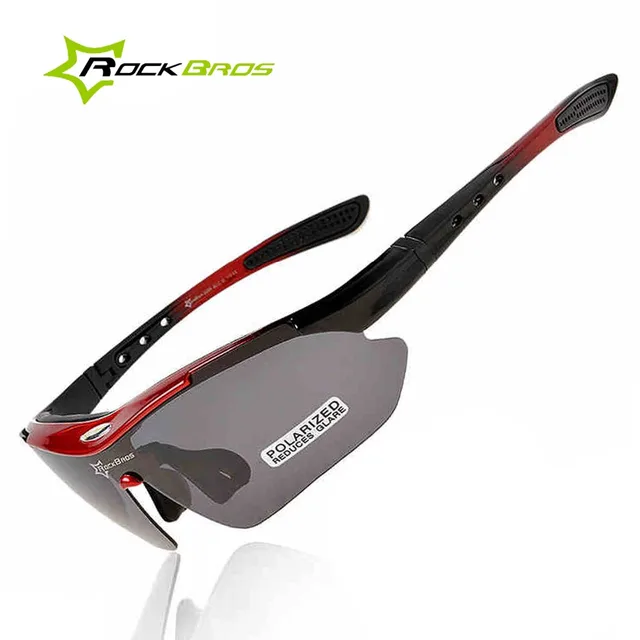 Special Price ROCKBROS 5 Lens Men Polarized Cycling Eyewear Anti-UV MTB Road Bike Sunglasses Adjustable Ultralight Bicycle Google Glasses 0089