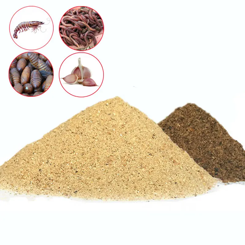 

1 Bag 30g Carp Fishing Feeder Bait Boillie Making Material Shrimp Silkworm chrysalis Earthworm Garlic Flavor Additive Groundbait