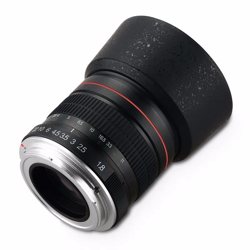 Lightdow 85 мм F1.8-F22 ручной фокус портретный объектив камеры для Canon EOS 550D 600D 700D 5D 6D 7D 60D DSLR камера s