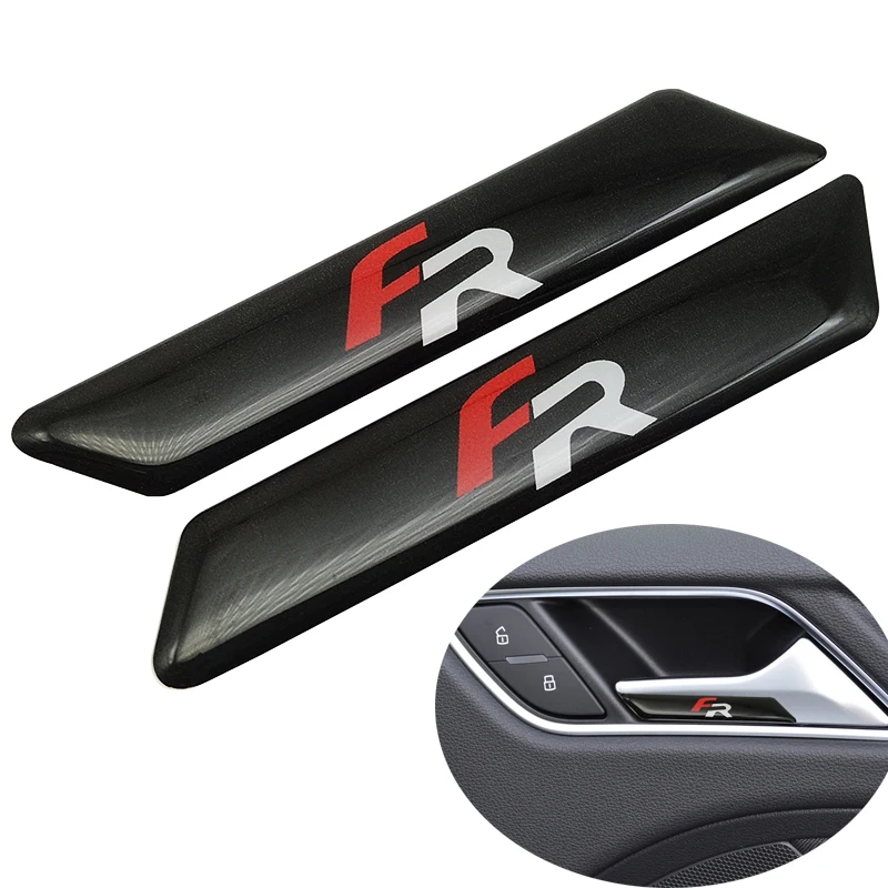 

2pcs Car styling Wheel eyebrow Protective bar Stickers for SEAT Ibiza Toledo Arosa Alhambra Exeo FR Supercopa Mii Cordoba Cupra