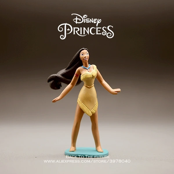 

Disney Pocahontas Matoaka Princess 10cm mini doll Action Figure Anime Mini Collection Figurine Toy model girl children