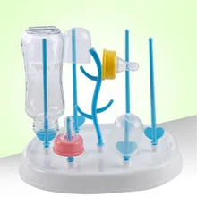Cup-Holder Bottle Drainer Drying-Rack Storage Cleaning-Dryer Feeding Baby Pacifier Nipple-Shelf