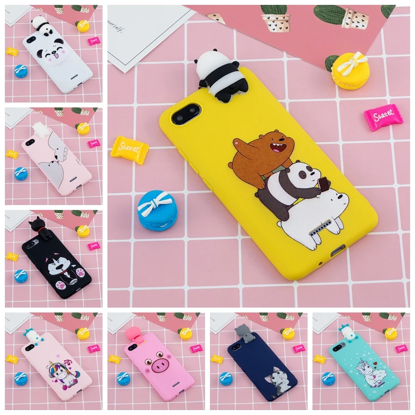 

For Xiaomi Redmi 6A Case Cover Soft Silicone Colored Phone Cover Case For Xiomi Redmi 6A 6 A A6 Phone Back Fundas Redmi 6A Case