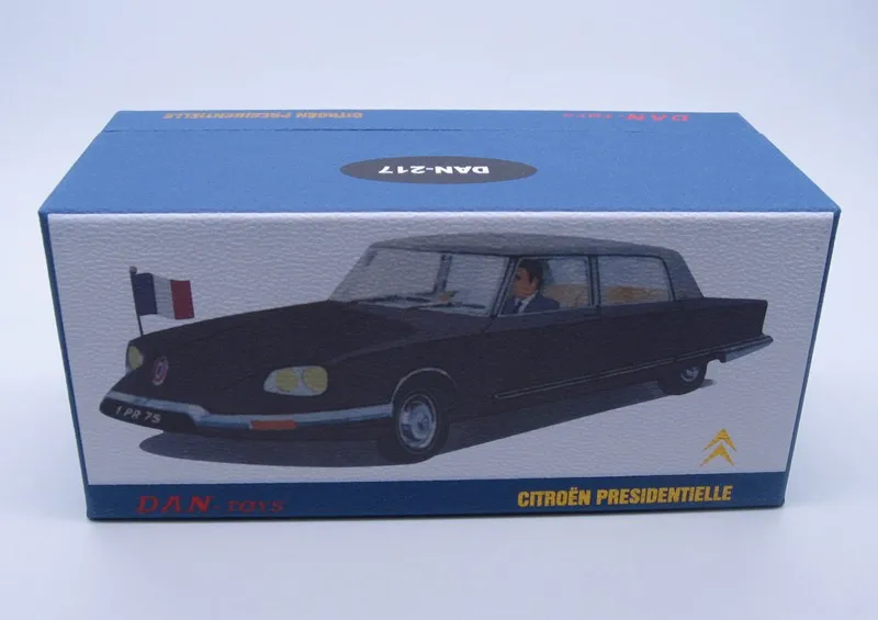 DAN TOYS 1:43 217 Citroen DS Presidentielle бутик сплава игрушки для детей Детские игрушки оригинальная коробка