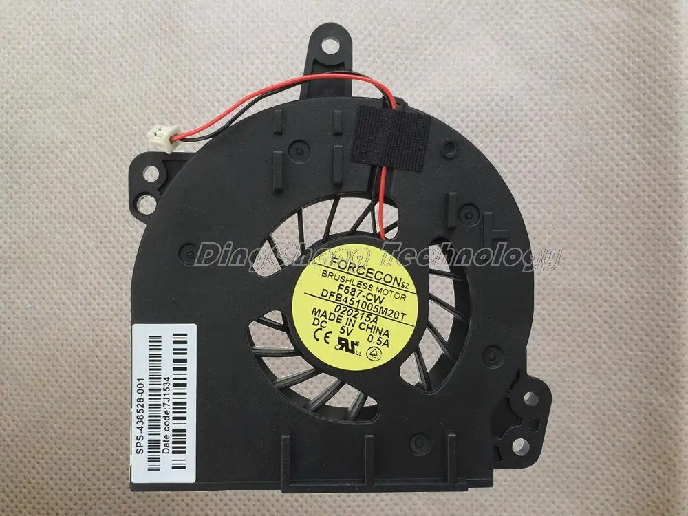HOLYTIME для HP COMPAQ 500 510 520 Presario C700 A900 оригинальный вентилятор охлаждения процессора